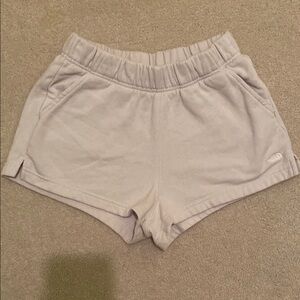 The North Face Light Gray Shorts